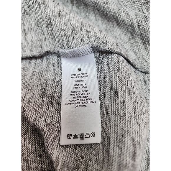 Dynamite womens long sleeve Soft cardigan Size Medium Gray 19x30 - Picture 4 of 7